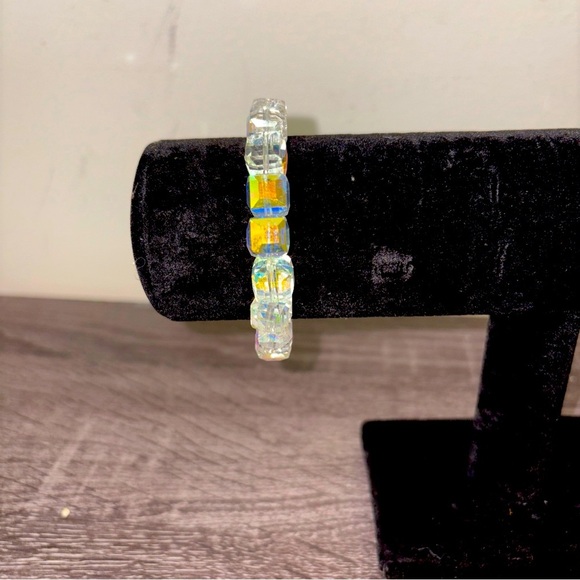 Women’s Stretch Beads Gorgeous  Bride Wedding White - Picture 2 of 6